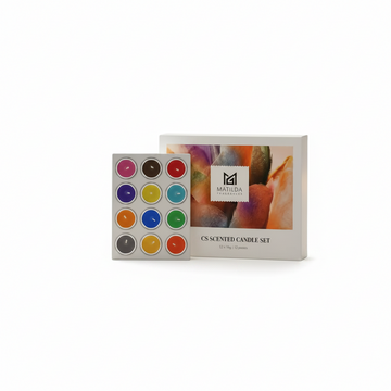 Mini Scented Candle Set – 12 Pieces