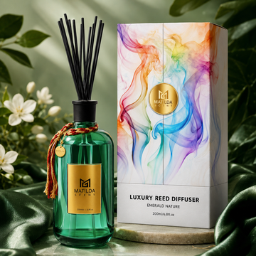 Luxury Reed Diffuser – Emerald Nature