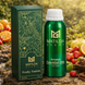 Matilda Scent aroma essential oil bottle and packaging on a natural background with fruits.