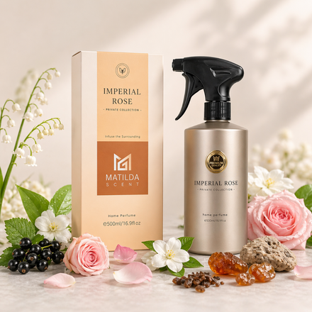Home Perfume Spray – Imperial Rose 500ml – Matilda Scents